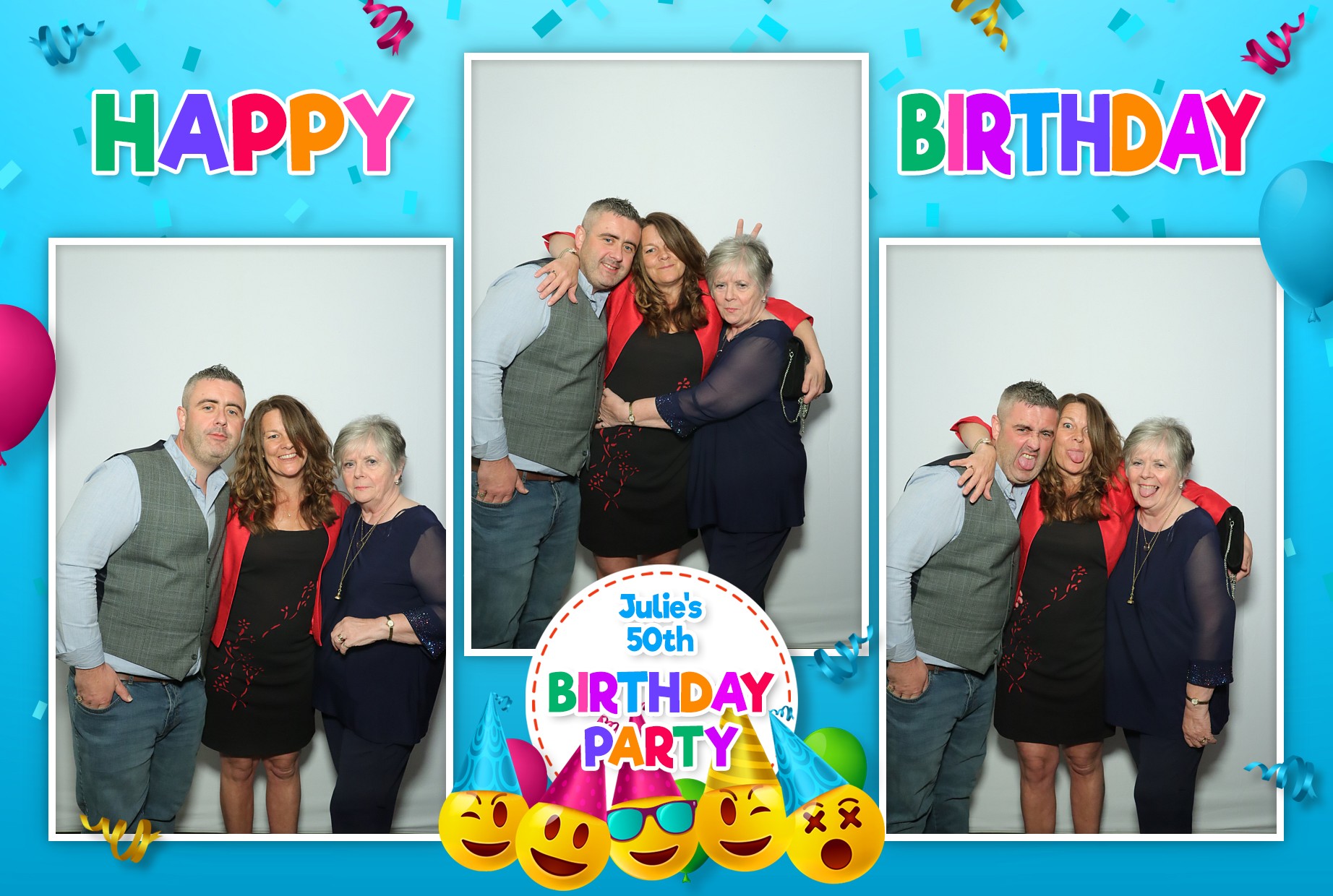 Julie's 50th Birthday | View more photos from the event at gallery.myphotoboothexperience.co.uk/u/MyPhotoBoothExperienceLtd/Julies-50th-Birthday